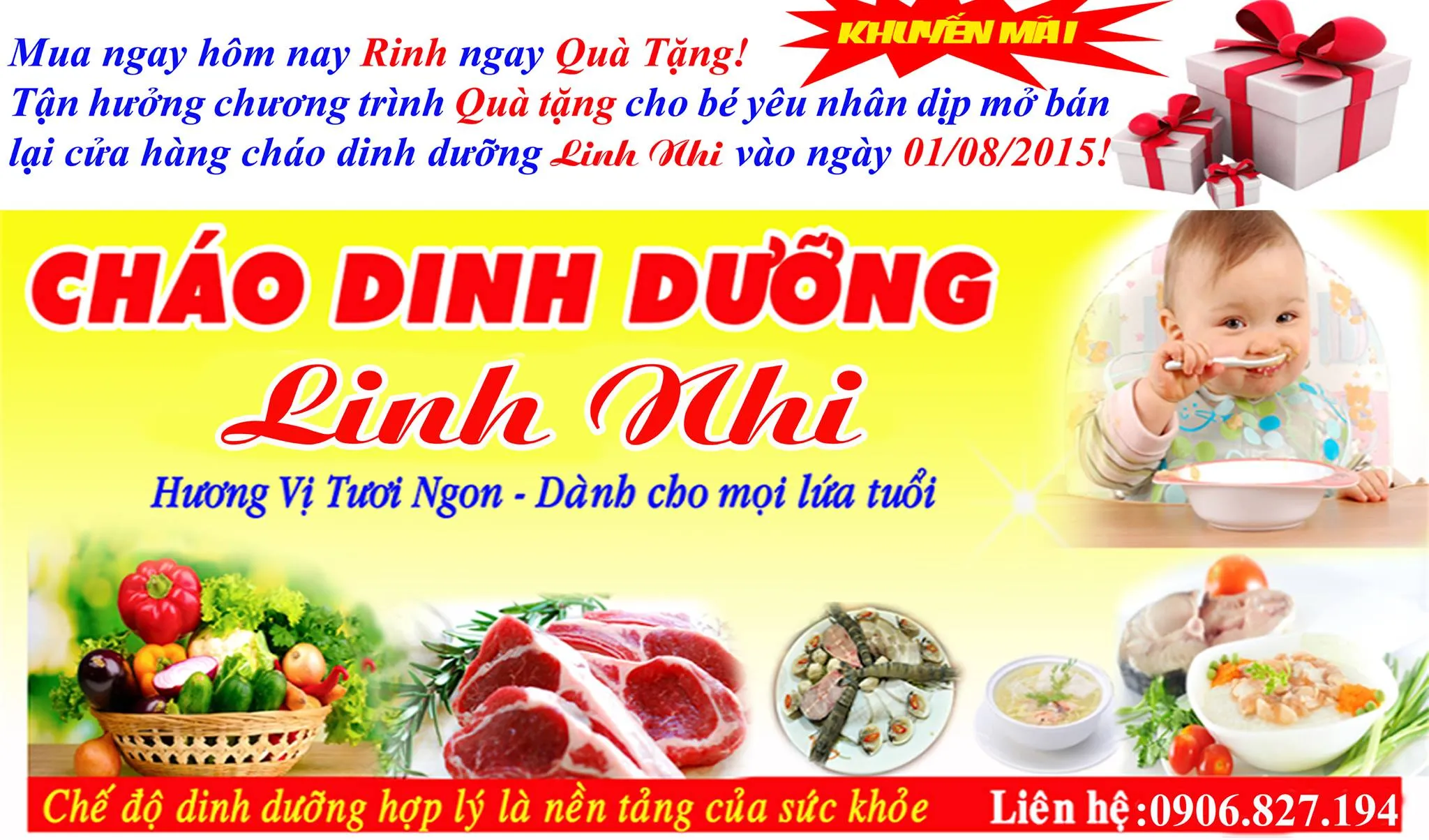 cháo dinh dưỡng Đà Nẵng
