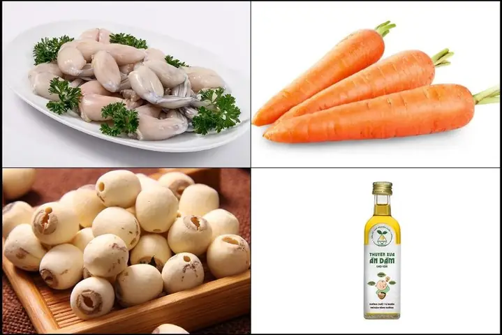 Cháo Gà Hạt Sen Cà Rốt Cho Bé: Hướng Dẫn Chọn Nguyên Liệu Tươi Ngon