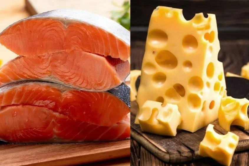 Cháo phô mai cho bé nấu cùng cá hồi