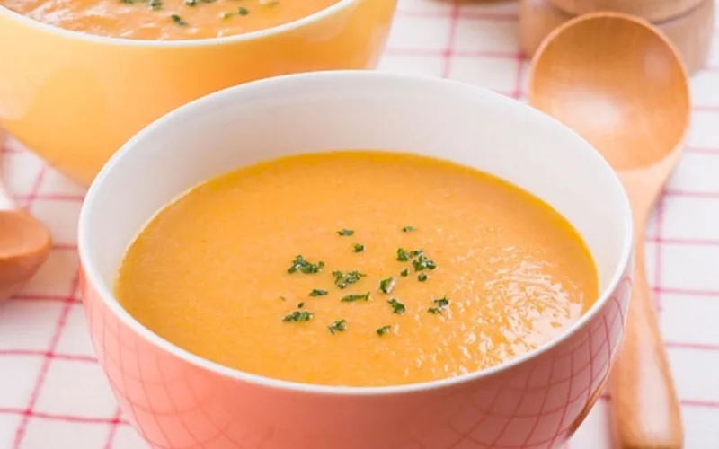 Cháo thịt bò cà rốt khoai tây bổ dưỡng