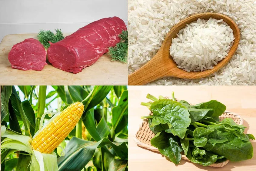 Cháo thịt bò ngô ngọt cho bé ăn dặm giàu dinh dưỡng