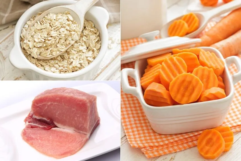 Gợi ý món cháo thịt heo cho bé nấu từ yến mạch