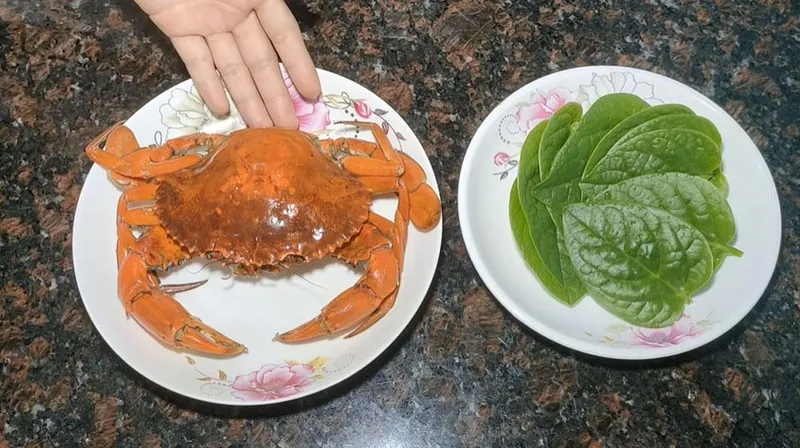 Nguyên liệu tươi ngon nấu cháo cua biển chuẩn vị