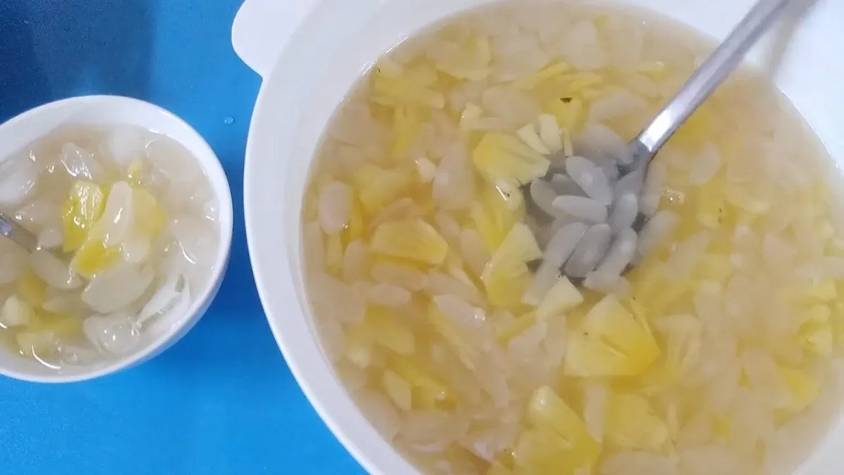 Chè hạt đác với thơm