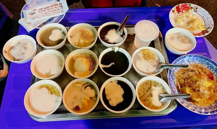 Chè mâm 16 món Khánh Vy