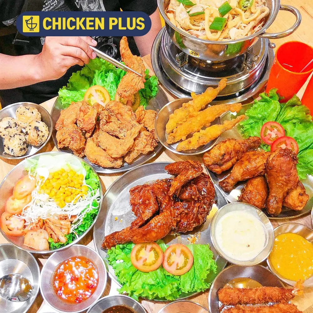 Đa dạng các món gà sốt tại Chicken Plus
