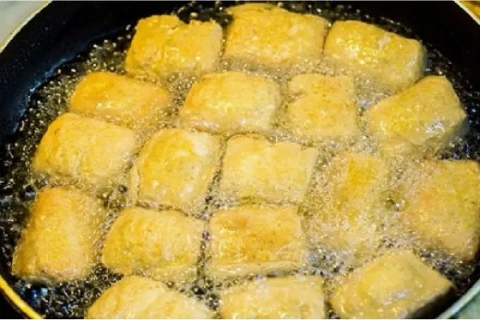 Đậu phụ chiên vàng