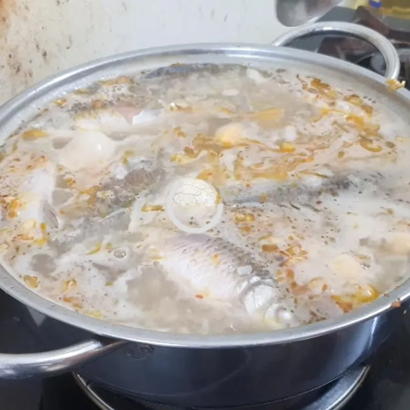 Hoàn thiện món cháo