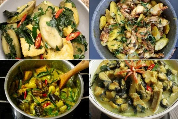 Chuối xanh xào gì ngon