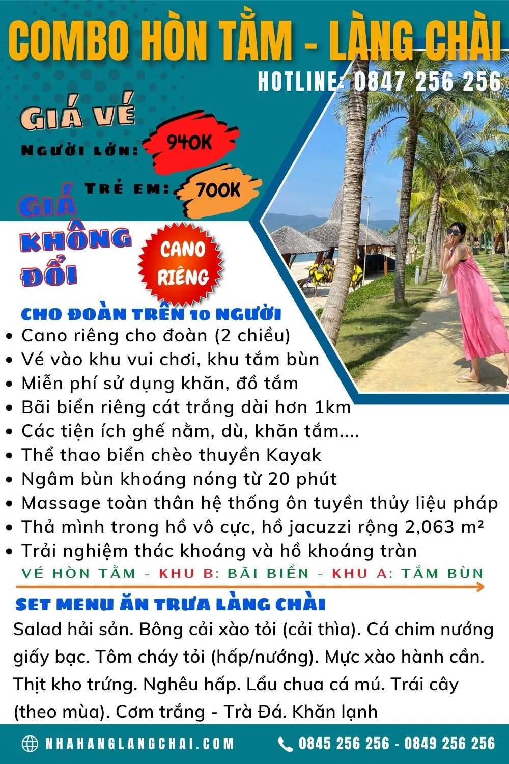 Combo Hòn Tằm làng chài