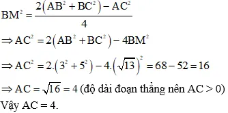 Tính toán chi tiết