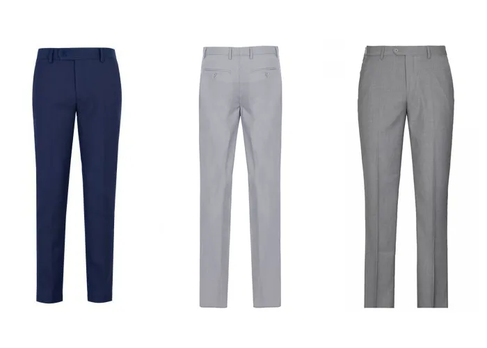 Công thức thiết kế quần âu nam cơ bản với các đường cắt chính xác