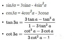 Công thức nhân ba