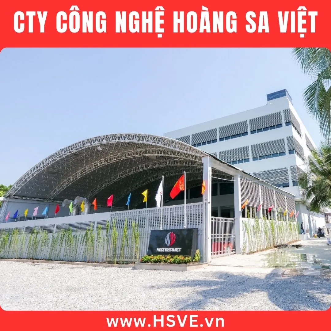 Nhà xưởng sản xuất thiết bị sự kiện Hoàng Sa Việt Tech