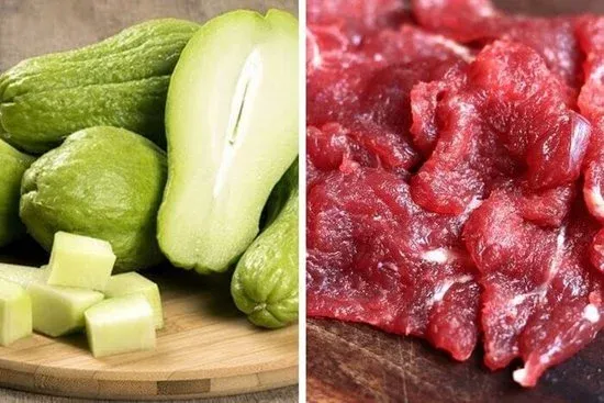 chao thit bo su su cho be an dam