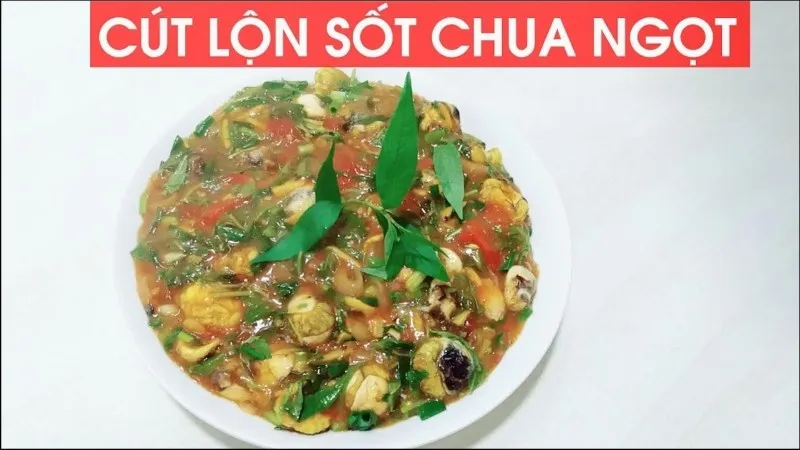 Cút lộn xào me chua ngọt cay nồng kích thích vị giác