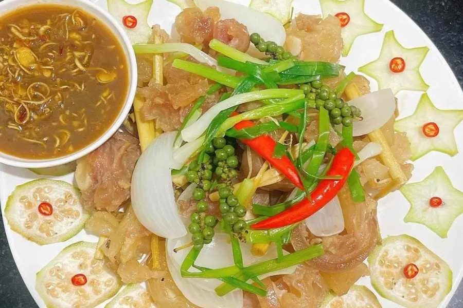 Da bò hấp gừng thơm ngon giữ trọn dinh dưỡng