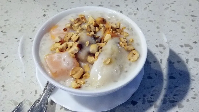 Chè chuối nướng Nhà thờ tại Đà Nẵng