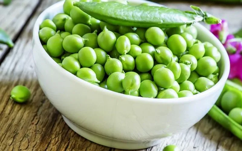 Cháo thịt bò đậu Hà Lan giàu protein