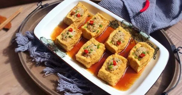 Đậu phụ nhồi hàu