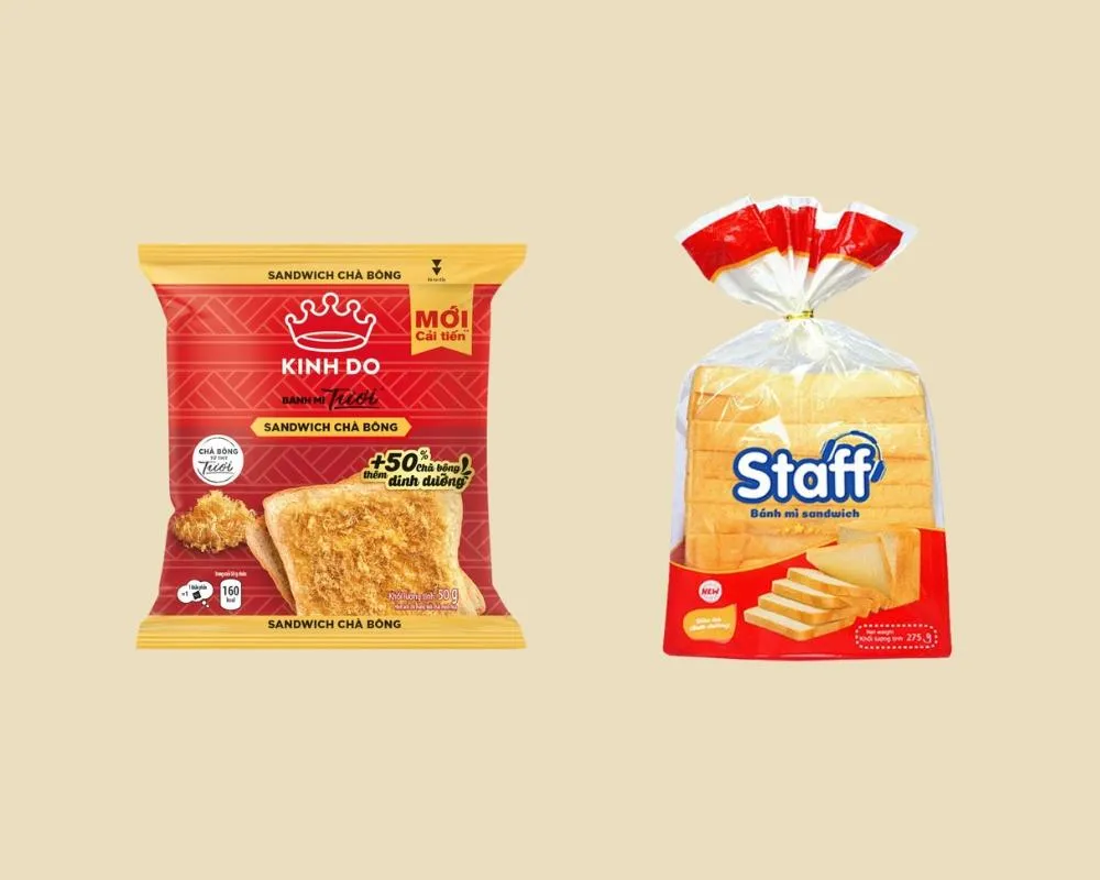 BÃ¡nh mÃ¬ tÆ°Æ¡i vÃ  bÃ¡nh mÃ¬ sandwich