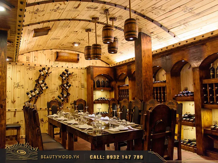 Dịch vụ thiết kế thi công hầm rượu chuyên nghiệp tại Gò Vấp