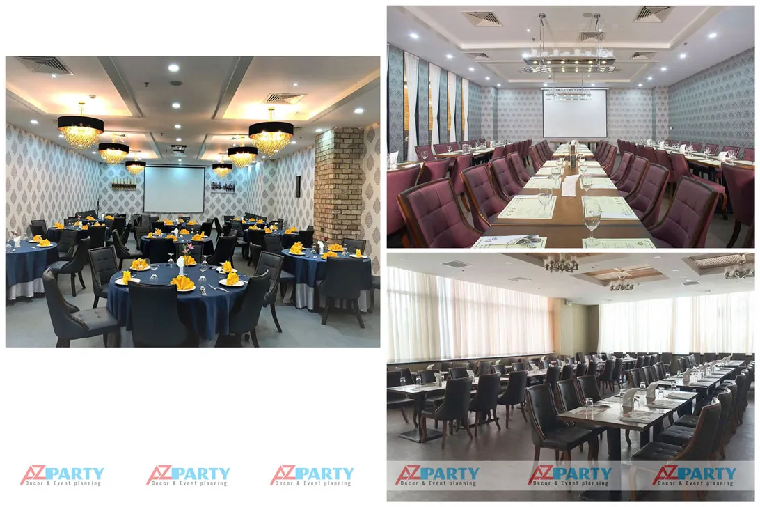 Không gian buffet hiện đại tại D'Maris