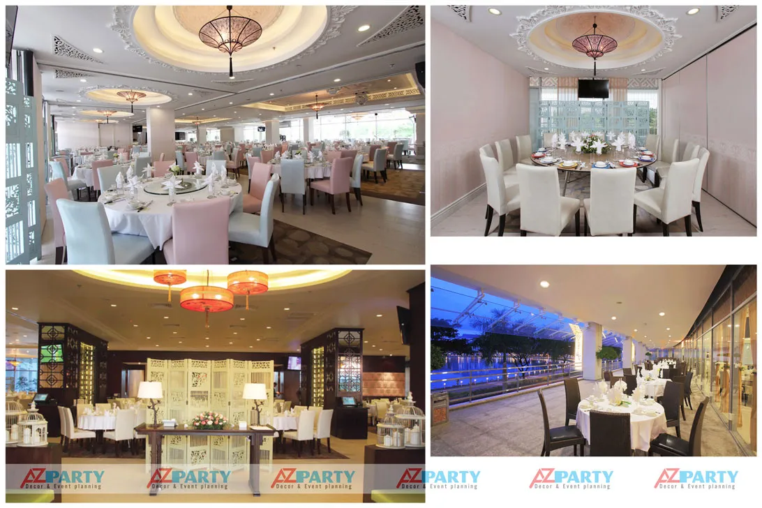 Không gian tiệc sang trọng tại Yeebo