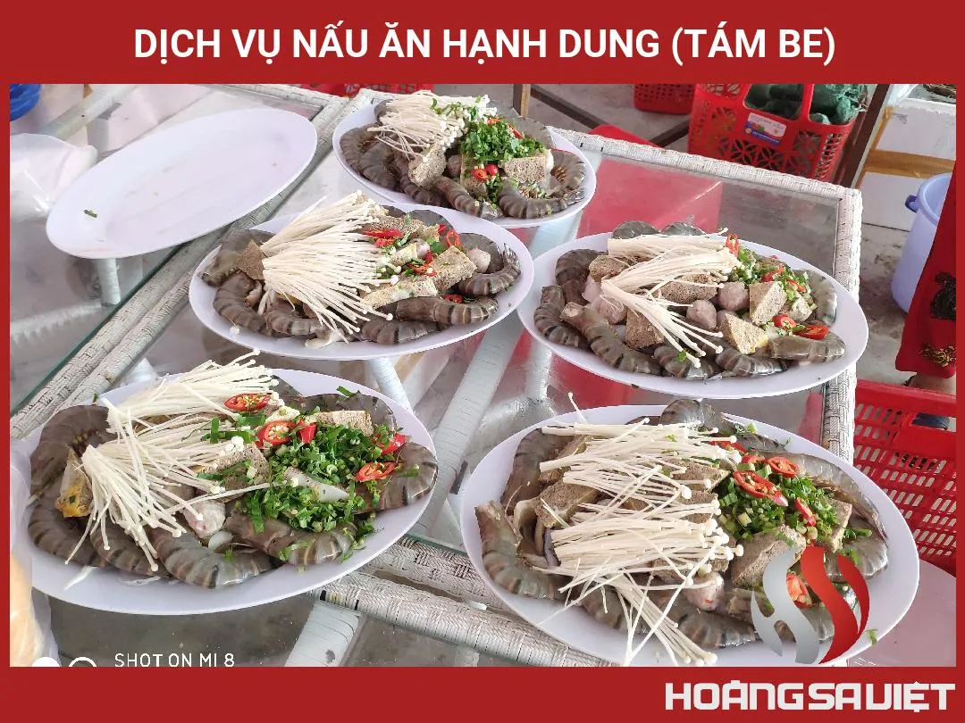 Món ngon từ dịch vụ nấu ăn Hạnh Dung Tám Be Cần Thơ