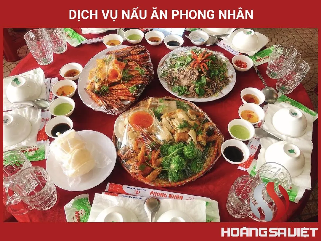 Dịch vụ nấu ăn Phong Nhân tại Cần Thơ