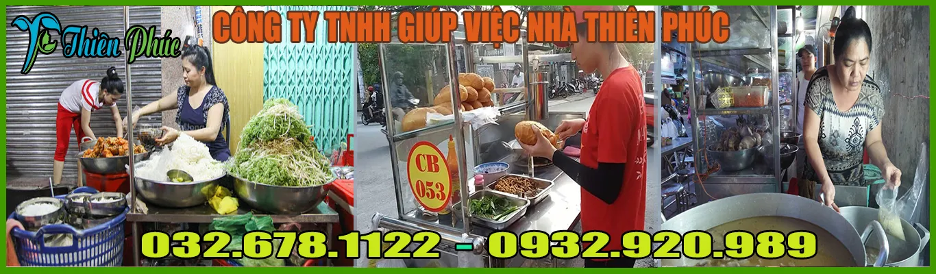 Dịch vụ cung cấp người phụ bán quán