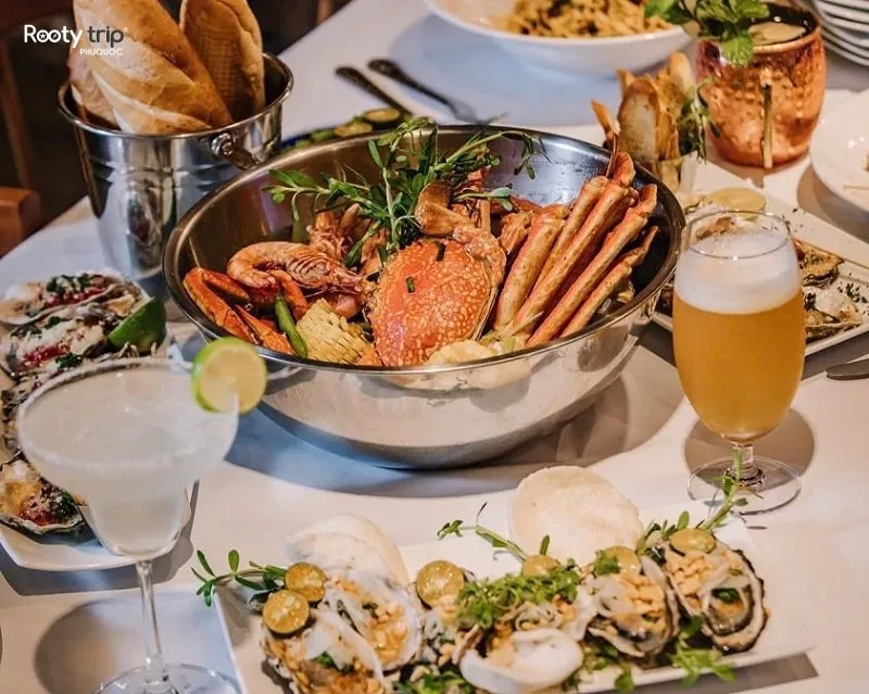Hải sản Buffet tại nhà hàng nướng Pepper