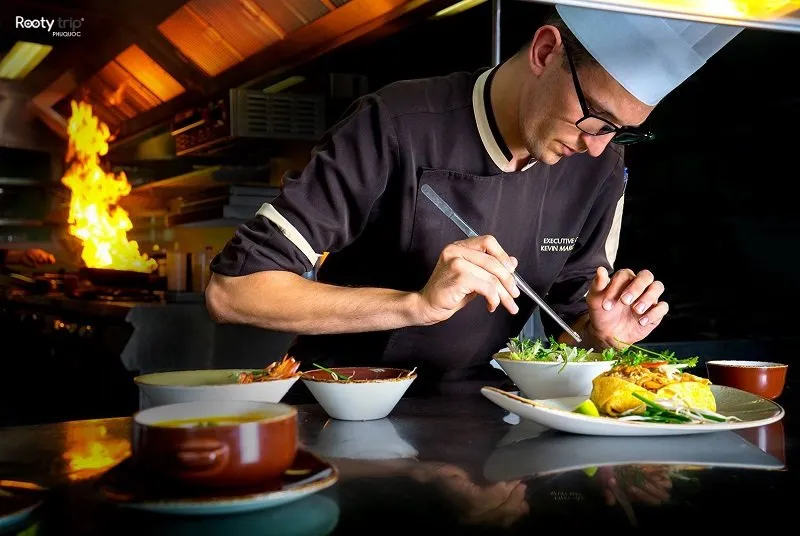 Món Âu tại quán Tree House Gành Dầu