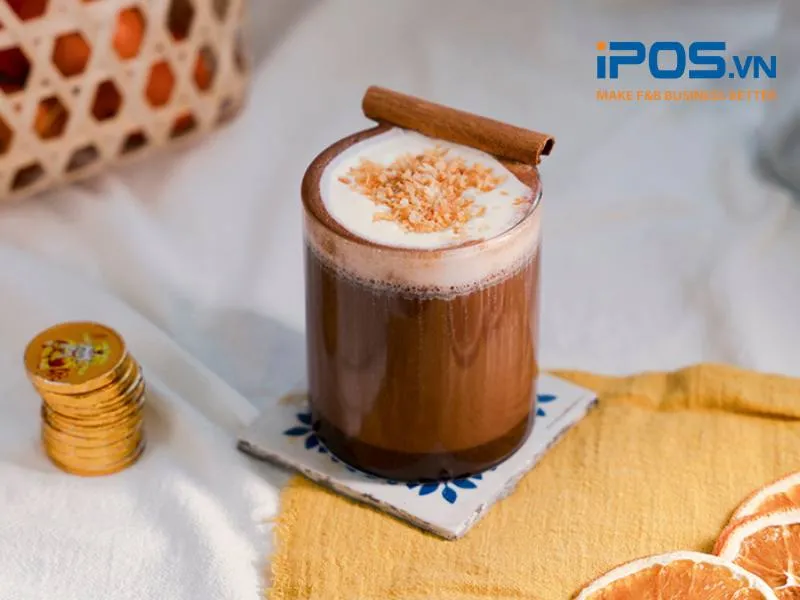 Đồ uống nóng cho menu mùa đông quán cafe: Cacao Kem Chuối