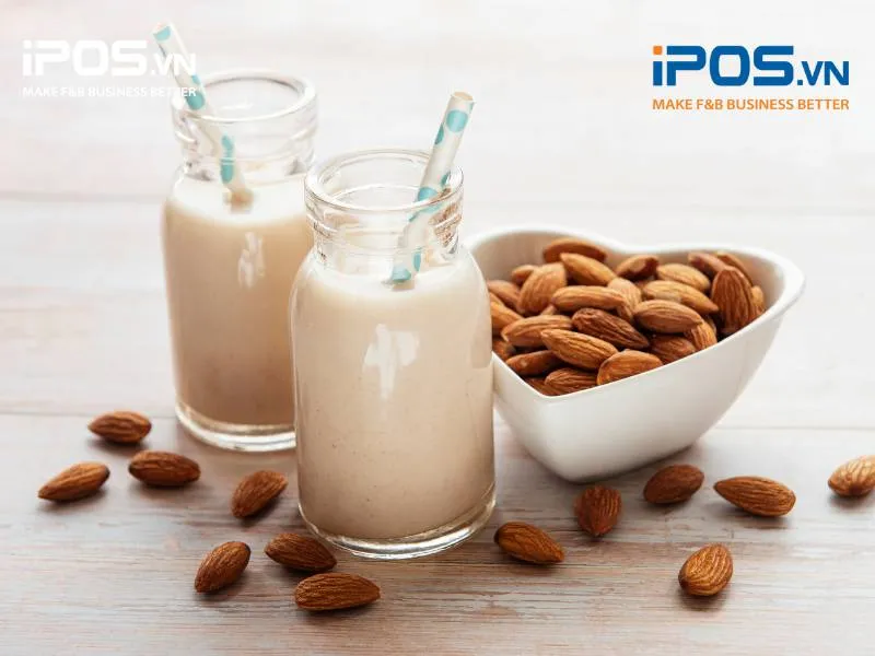 Đồ uống nóng cho menu mùa đông quán cafe: Sá»¯a Háº¡t Háº¡nh NhÃ¢n áº¤m