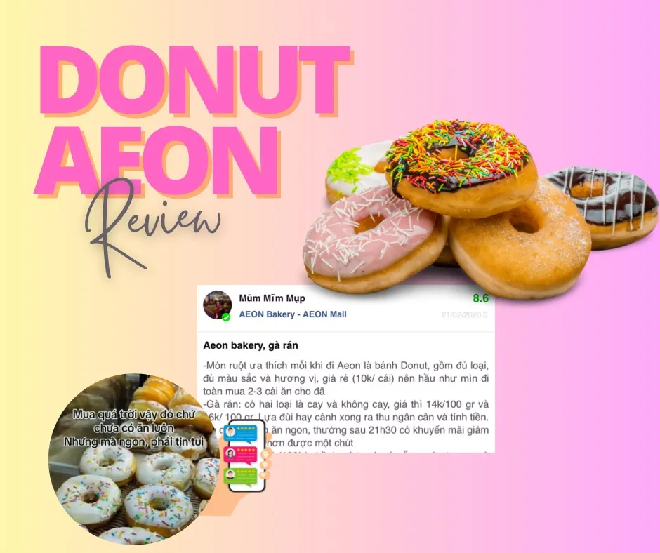 Phản hồi tích cực của khách hàng về độ ngon của các loại bánh Donut tại Bakery