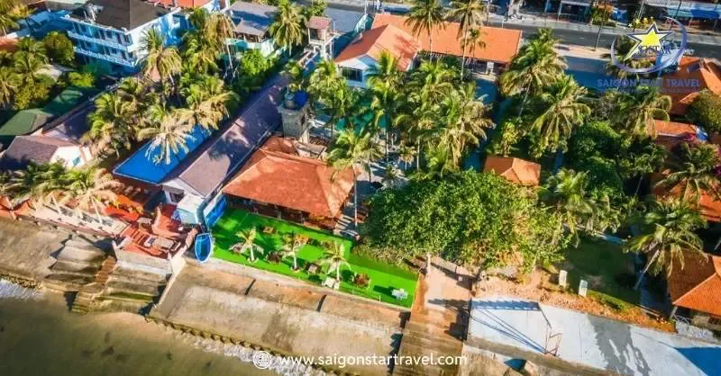 Khu vực sân vườn tại Vietnam Home