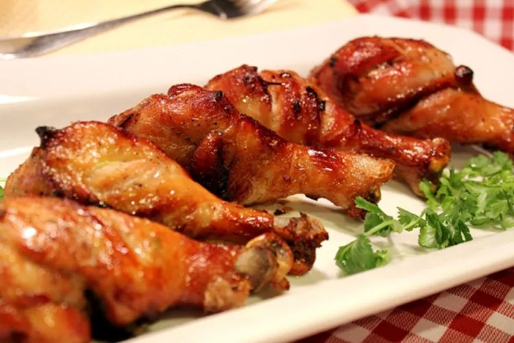 Đùi gà nướng cay