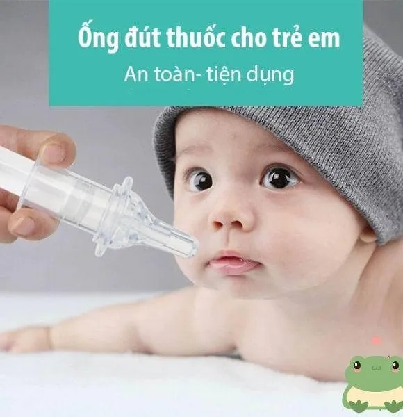 Những lợi ích khi dùng dụng cụ uống thuốc cho bé yêu
