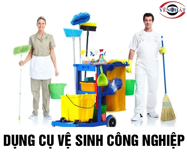 Dụng cụ vệ sinh công nghiệp là gì