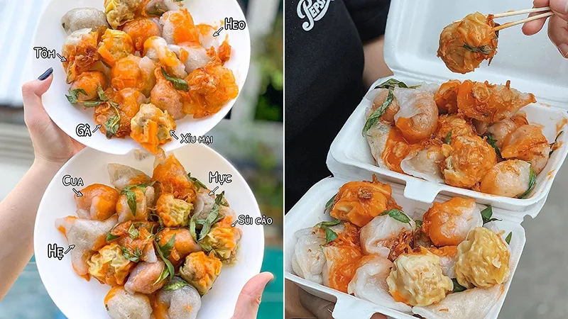 Há cảo chiên với hành phi giòn