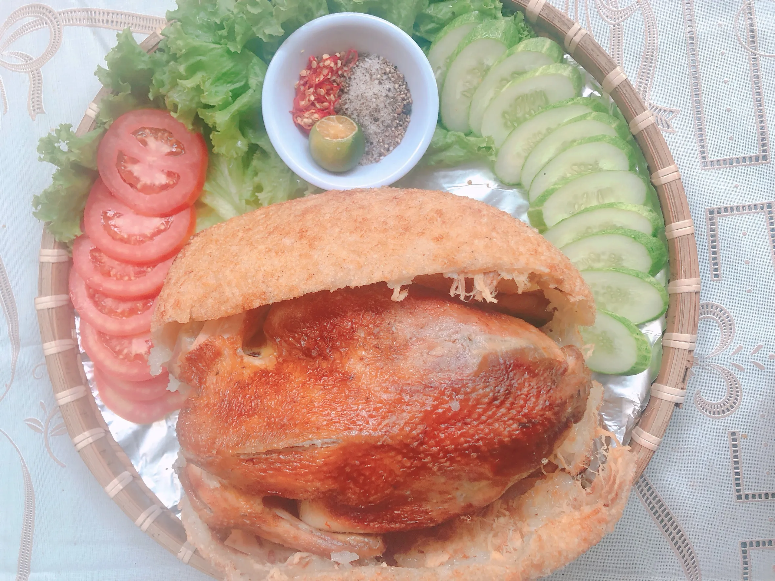 GÀ BÓ XÔI NGON ẢNH THẬT TẠI GIA BẢO KÝ