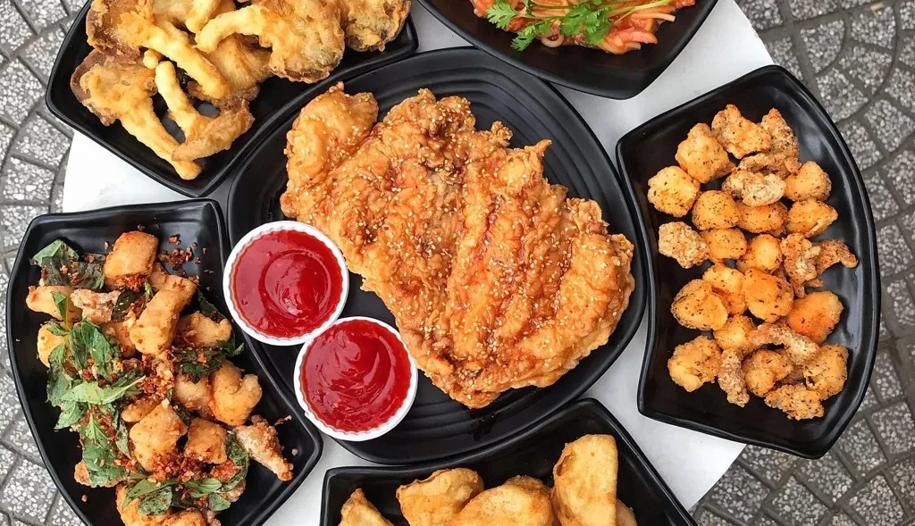 Gà rán Khủng Long khổng lồ kiểu Đài Loan