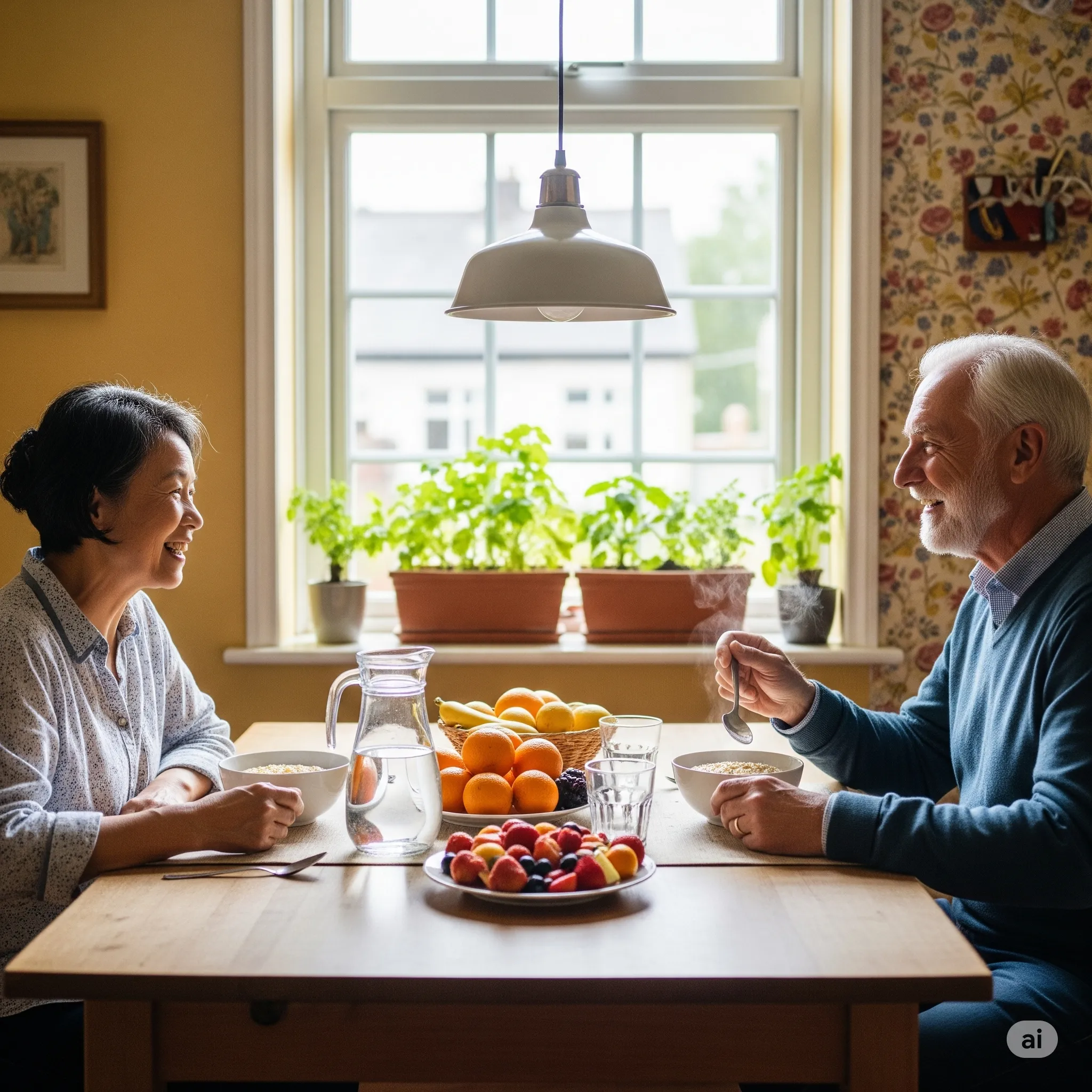 Cháo là món ăn lý tưởng cho người cao tuổi do dễ tiêu hóa và cung cấp đầy đủ dinh dưỡng.