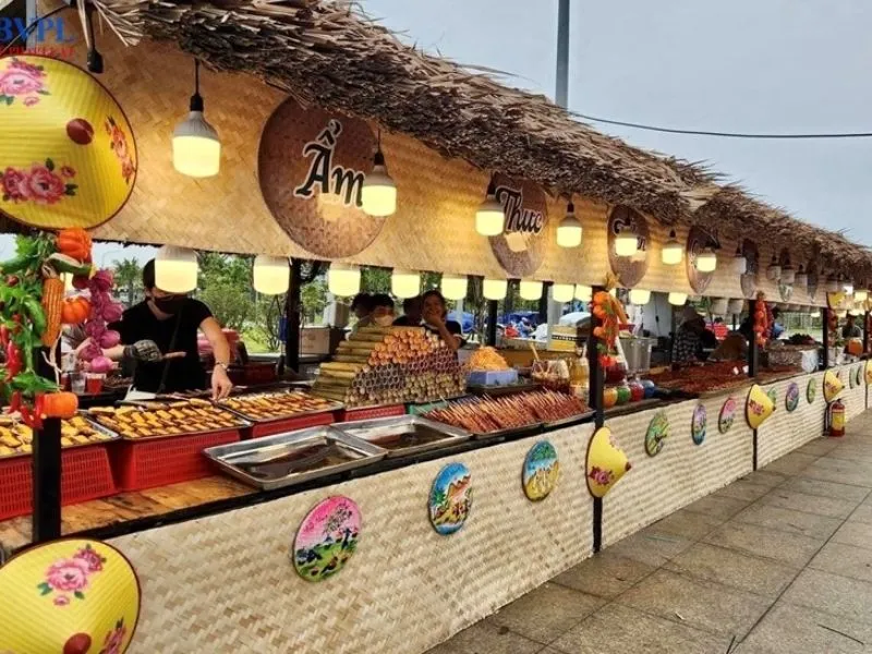 Phân loại gian hàng ẩm thực