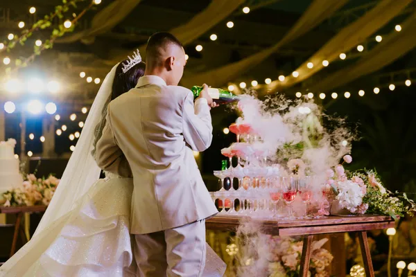 Khu vực đón khách sang trọng tại không gian vườn Diha