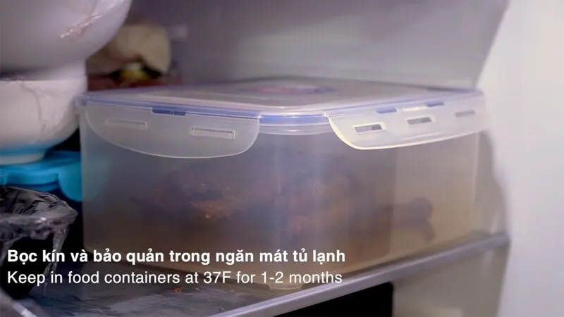 Bảo quản thịt bò khô trong tủ lạnh đúng cách