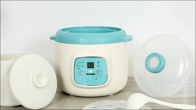 Nồi nấu chậm Bonbébé 0.8 lít BB-37 nhỏ gọn và đa năng