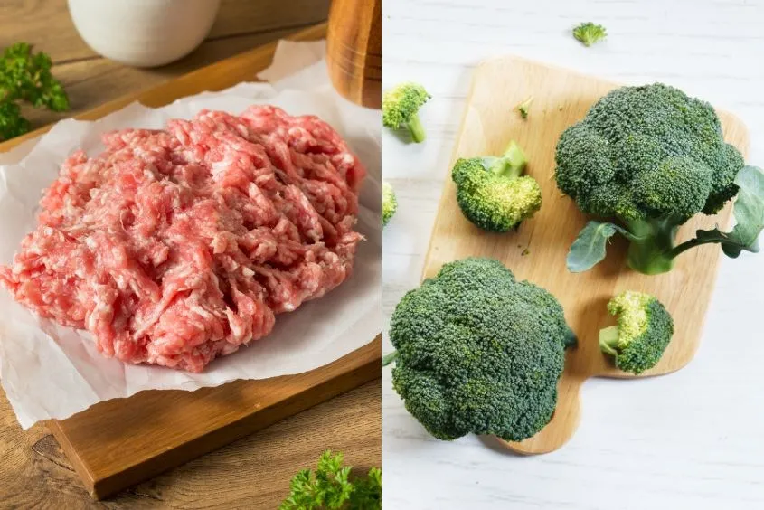 Mách mẹ món cháo thịt heo cho bé và bông cải xanh giàu dinh dưỡng