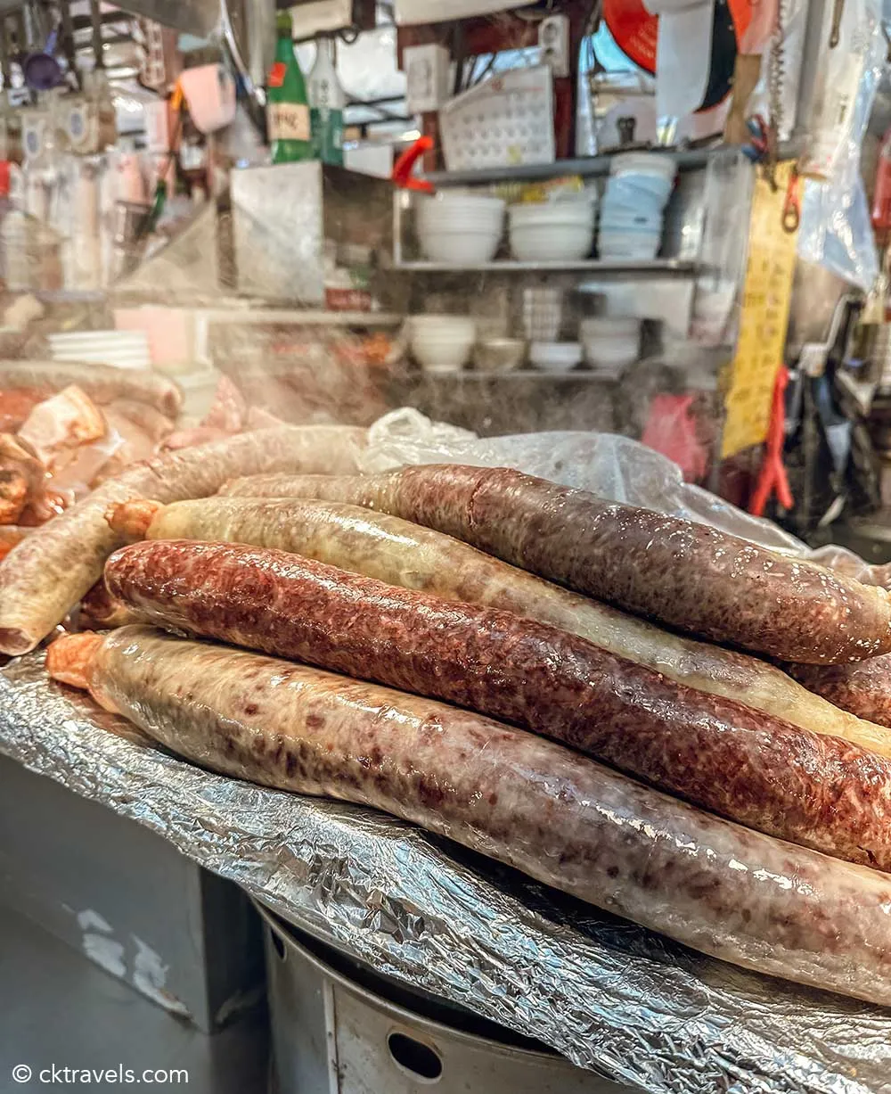 Korean Blood sausage (Ssondae / Ssundae)
